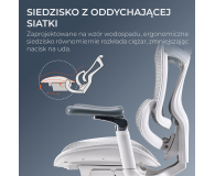 Sihoo DORO C300 PRO Mesh biały - 1542253 - zdjęcie 14